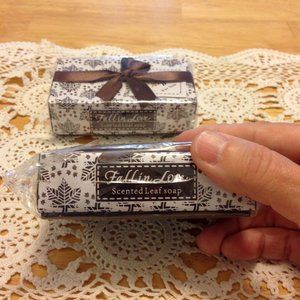 Designer Soap, small maple leaf shape